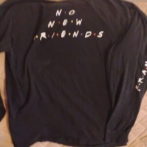 Black Long Sleeve Kids Tee